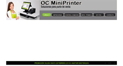 Desktop Screenshot of miniprinter.com.mx